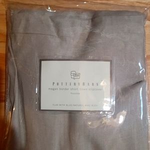 Pottery Barn - Megan Border Short Linen Slipcover